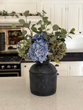 Blue and Green Hydrangeas