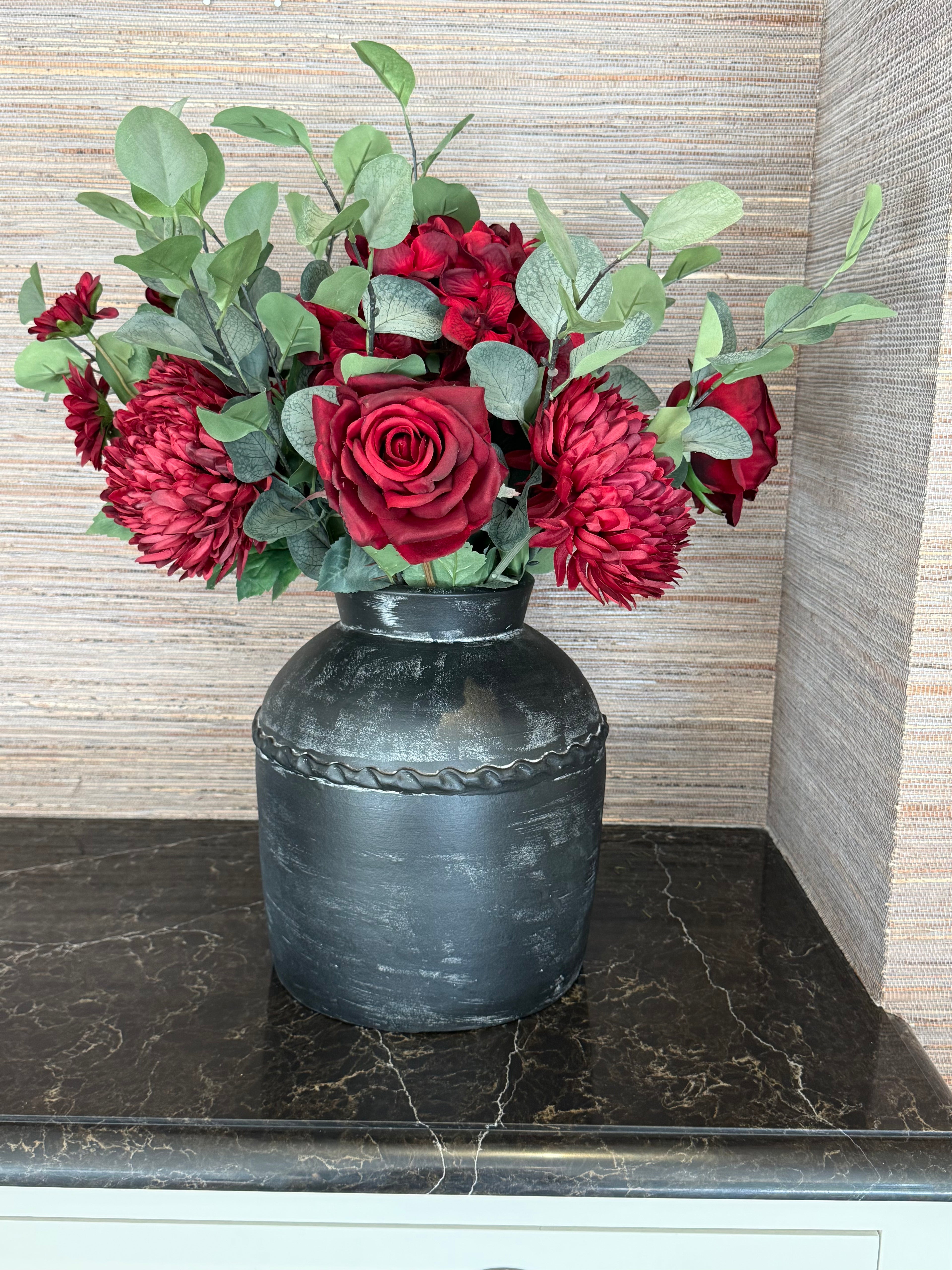 The Burgundy Bouquet